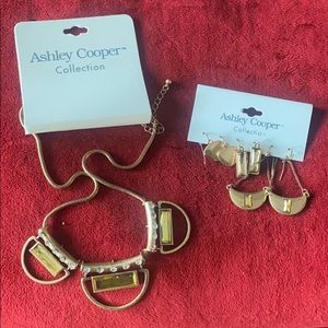 4-Pc New Ashley Cooper Necklace & Earring Set